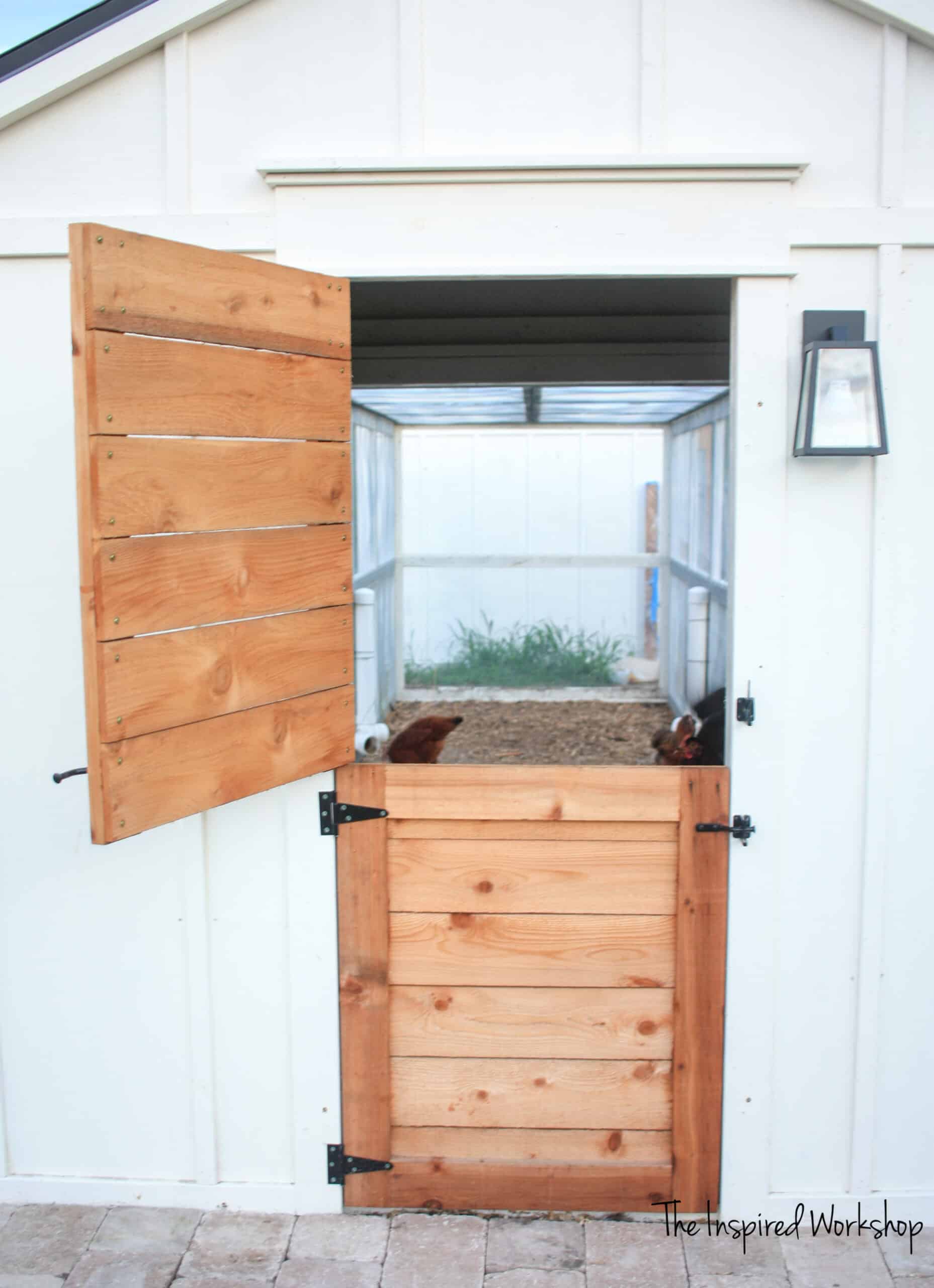 How to Build a Chicken Coop Door  